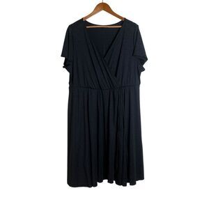 Torrid black short‎ sleeve dress. Size 3X